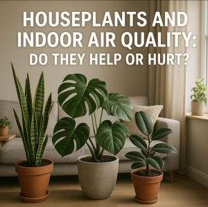 do houseplants help or hurt indoor air quality